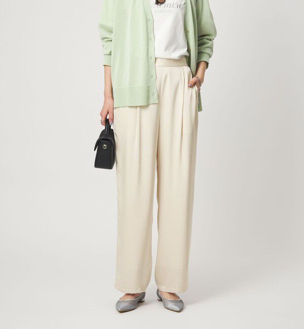 UNITED ARROWS green label relaxing「サテン パンツ」|その他|