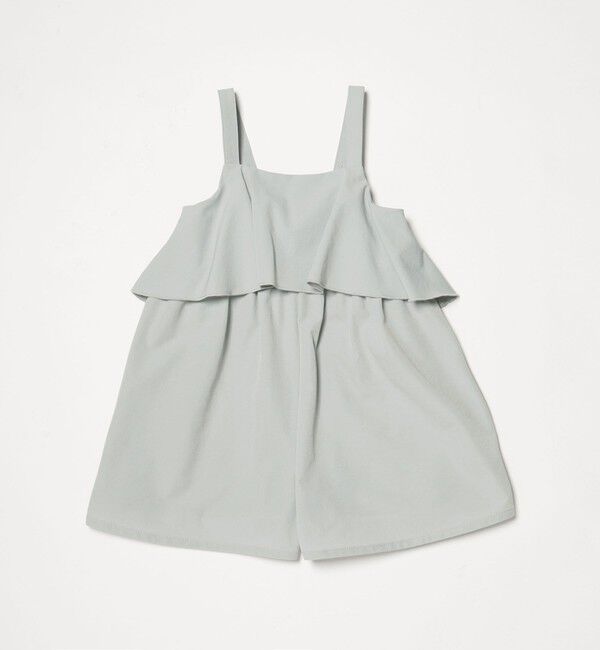 UNITED ARROWS green label relaxing「ラッフルサロペット/ キッズ 120cm-130cm」|オールインワン|