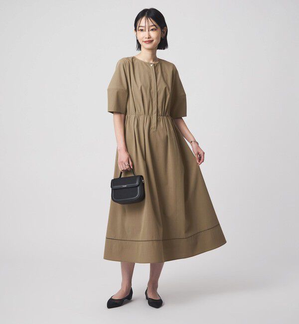 UNITED ARROWS green label relaxing「ハシゴキリカエ ワンピース」|ワンピース|BEIGE