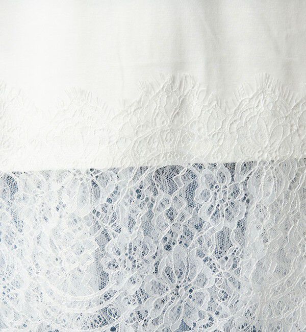 UNITED ARROWS green label relaxing「スソ レース プルオーバー カットソー」|Tシャツ・カットソー|