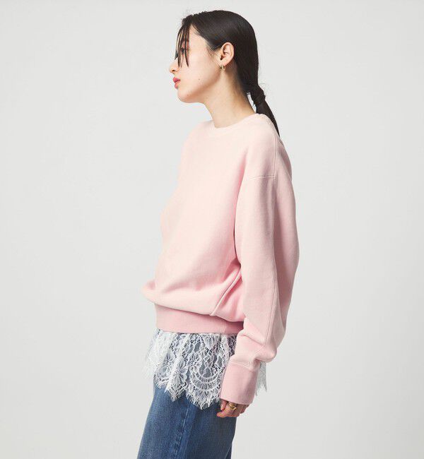 UNITED ARROWS green label relaxing「スソ レース プルオーバー カットソー」|Tシャツ・カットソー|