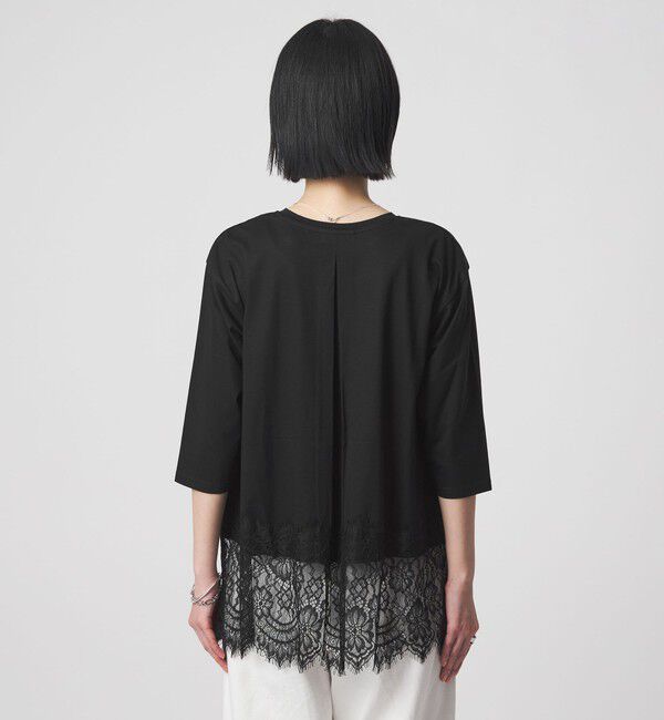 UNITED ARROWS green label relaxing「スソ レース プルオーバー カットソー」|Tシャツ・カットソー|