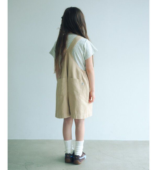 UNITED ARROWS green label relaxing「【COOL CHIC GIRLS STYLE】サロペット ショーツ / キッズ  120cm-160cm」|オールインワン|