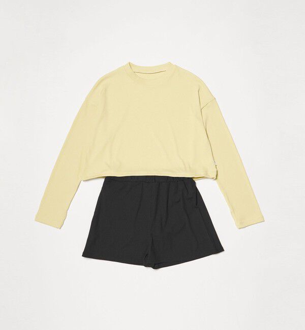 UNITED ARROWS green label relaxing「ラッシュガード 3セット/ 水着 / キッズ 140cm-150cm」|スポーツ|YELLOW