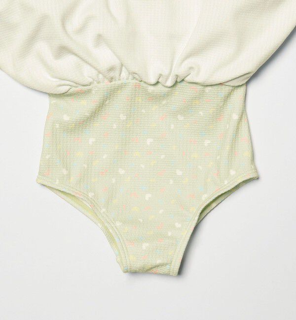 UNITED ARROWS green label relaxing「ラッフルスイムワンピース マルチモチーフ / 水着 / キッズ 100cm-130cm」|スポーツ|