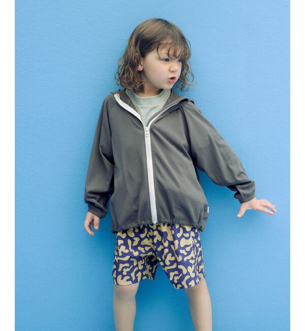 UNITED ARROWS green label relaxing「UVパーカー/ キッズ 100cm-130cm」|パーカー|DK.GRAY