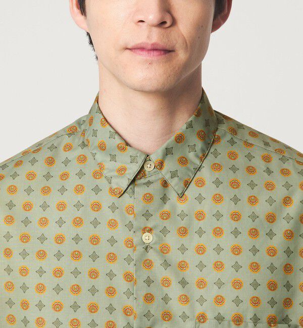 UNITED ARROWS green label relaxing「ALFONS MUCHA ジャストルーズ 半袖 シャツ」|シャツ・ブラウス|