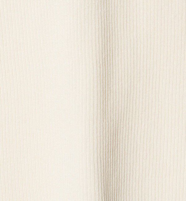 BEAUTY&YOUTH UNITED ARROWS「コットンブレンド リブライン ニットプルオーバー ウォッシャブル」|ニット・セーター|