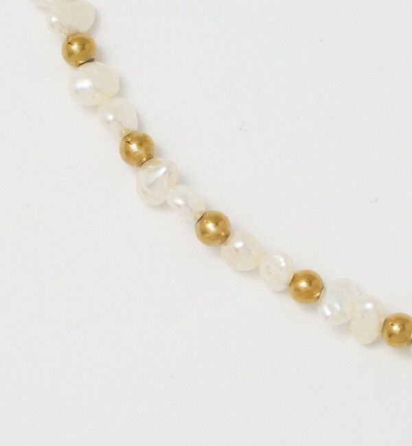 BEAUTY&YOUTH UNITED ARROWS「＜Causerie＞淡水パール&times;ストーン コンビ ネックレス」|ネックレス|