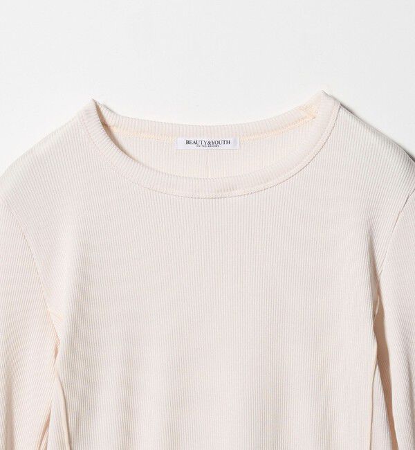 BEAUTY&YOUTH UNITED ARROWS「ポリエステルコットンテレコ メローステッチ クルーネックカットソー」|Tシャツ・カットソー|