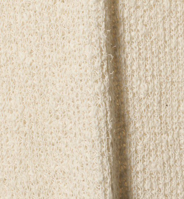 ATTISESSION「＜ATTISESSION＞メッシュ Uネック ニット トップス」|ニット・セーター|