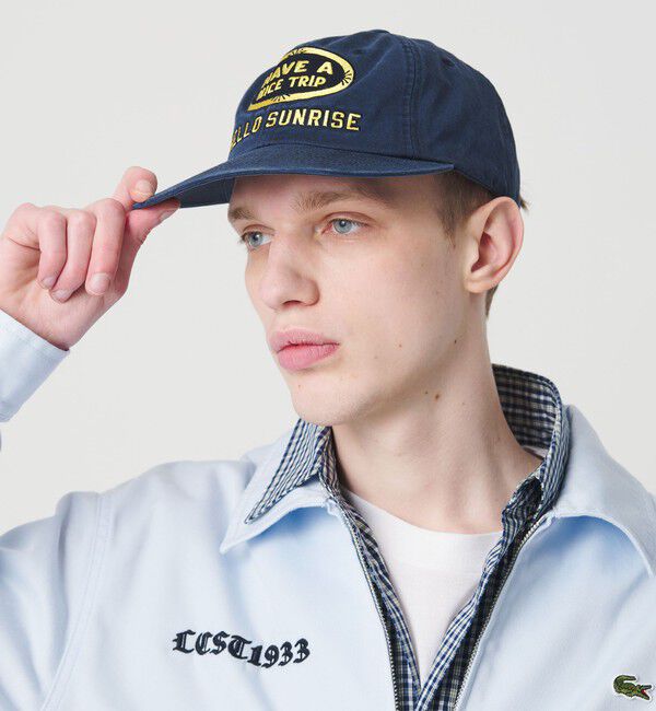 BEAUTY&YOUTH UNITED ARROWS「＜HELLO SUNRISE＞HAVE A NICE TRIP オーバル ロゴ キャップ」|キャップ・キャスケット|