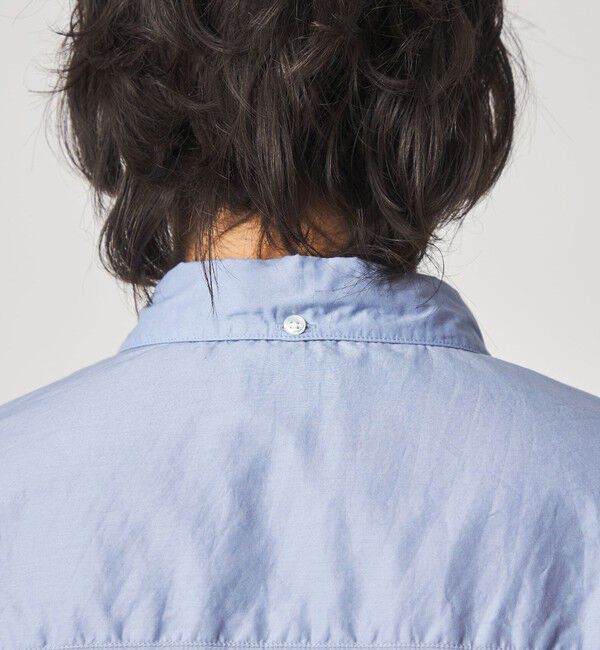 STEVEN ALAN「＜Steven Alan＞ リバティ ソリッド シングルニードル シャツ LOOSE」|シャツ・ブラウス|