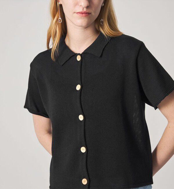 STEVEN ALAN「＜Steven Alan＞コットン ショートスリーブ カーディガン」|カーディガン|