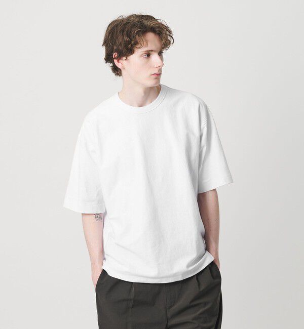 BEAUTY&YOUTH UNITED ARROWS「"THE HEAVY" 10oz ヘビー ワイド クルーネック Tシャツ」|Tシャツ・カットソー|