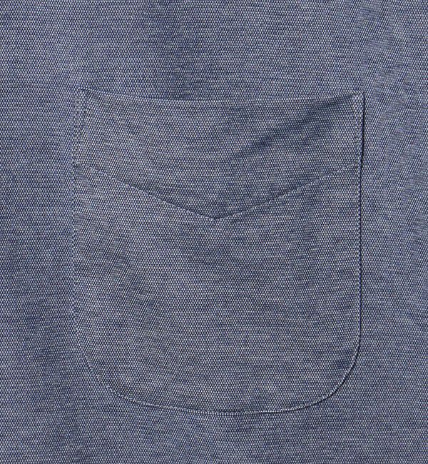 BEAUTY&YOUTH UNITED ARROWS「クイック ストレッチ シャンブレー ボタンダウン 半袖シャツ SLIM型 吸水速乾機能付き」|シャツ・ブラウス|