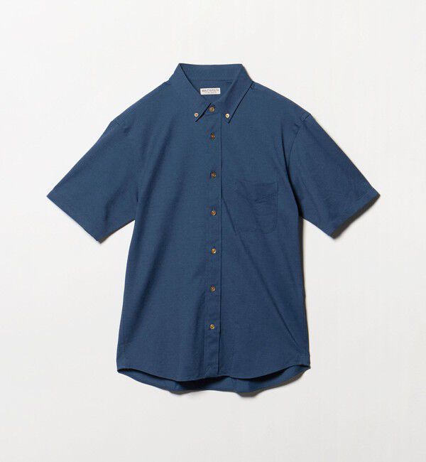 BEAUTY&YOUTH UNITED ARROWS「クイック ストレッチ シャンブレー ボタンダウン 半袖シャツ SLIM型 吸水速乾機能付き」|シャツ・ブラウス|