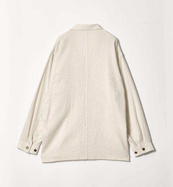 STEVEN ALAN「＜Steven Alan＞ コットンメッシュ チェック オープンカラー オーバー シャツ」|シャツ・ブラウス|