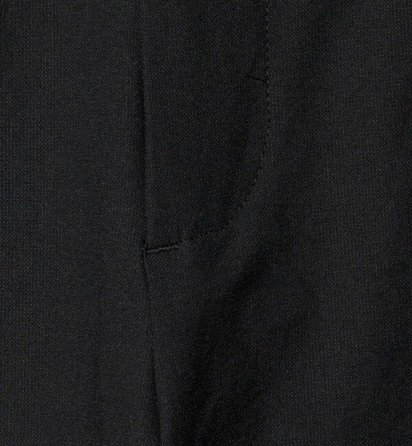 BEAUTY&YOUTH UNITED ARROWS「スラブ １プリーツ イージー テーパード パンツ NO.5 ストレッチ 撥水 UVカット 」|チノ|