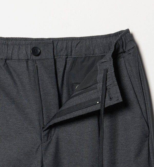 BEAUTY&YOUTH UNITED ARROWS「スラブ １プリーツ イージー テーパード パンツ NO.5 ストレッチ 撥水 UVカット 」|チノ|