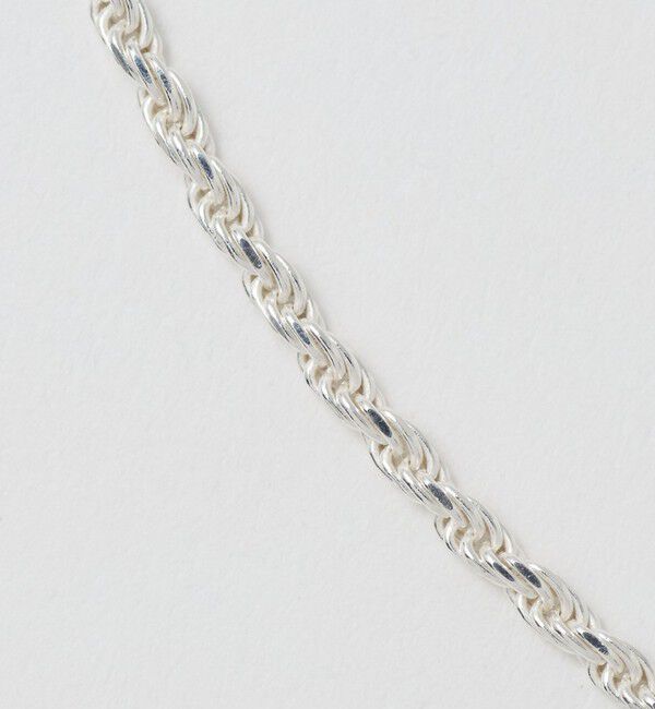BEAUTY&YOUTH UNITED ARROWS「SILVER925 ツイスト ネックレス 50」|ネックレス|