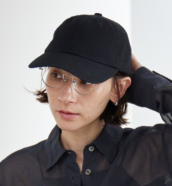 BEAUTY&YOUTH UNITED ARROWS「コットン キャップ ウォッシャブル」|キャップ・キャスケット|BLACK