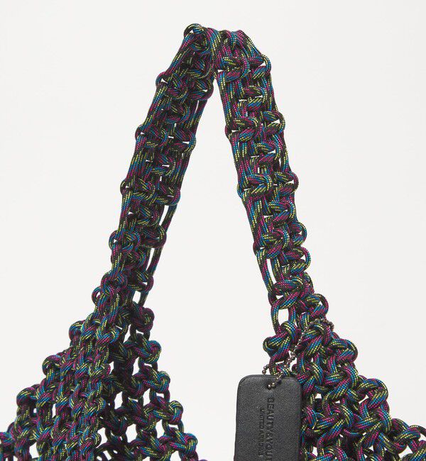 BEAUTY&YOUTH UNITED ARROWS「パラコード マクラメ ワンショルダーバッグ」|ショルダー・メッセンジャー|