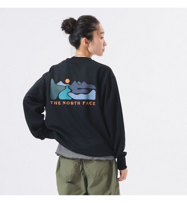 BEAMSBOY「THE NORTH FACE / グラフィック スウェット」|スウェット・ジャージ|ﾌﾞﾗｯｸ