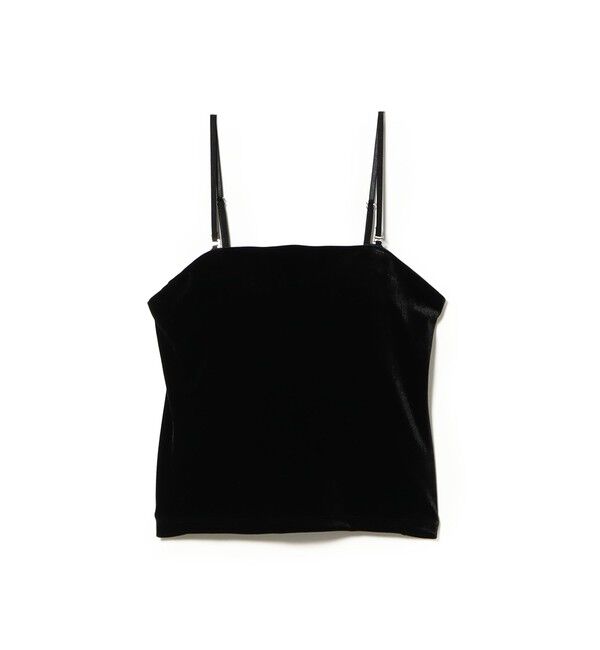 Ray BEAMS 「2WAY ベロア カップ付き キャミソール」|キャミソール|