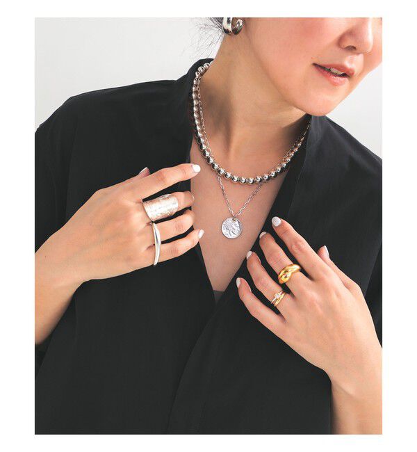 Demi-Luxe BEAMS 「シルバー ボール ネックレス」|その他|