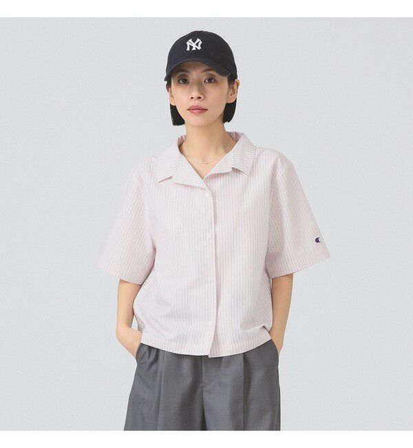 Ray BEAMS 「【別注】Champion / ショートスリーブ シャツ」|シャツ・ブラウス|