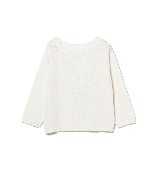 Demi-Luxe BEAMS 「コットン ローゲージ ロングスリーブ プルオーバー」|ニット・セーター|