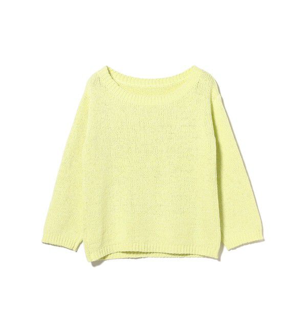 Demi-Luxe BEAMS 「コットン ローゲージ ロングスリーブ プルオーバー」|ニット・セーター|