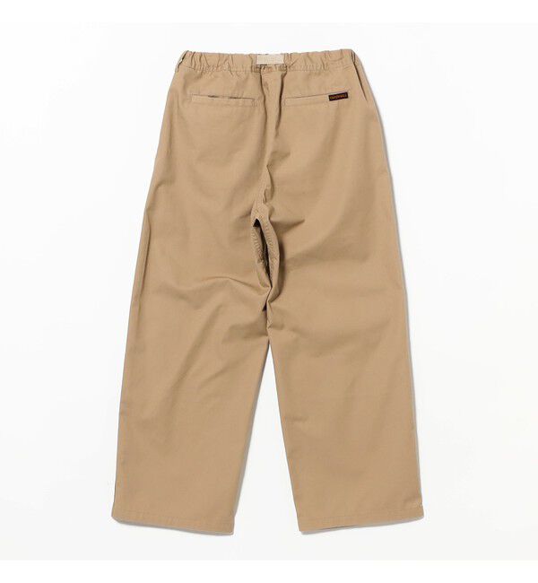 BEAMS「【別注】Gramicci / ワイド ツイルパンツ」|チノ|