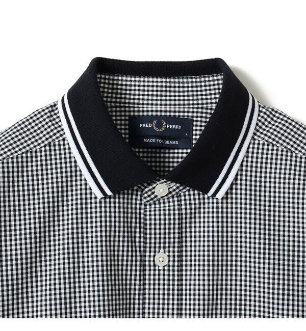 BEAMS「【別注】FRED PERRY / リブカラー シャツ」|シャツ・ブラウス|