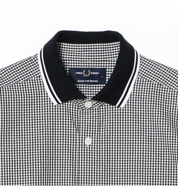 BEAMS「【別注】FRED PERRY / リブカラー シャツ」|シャツ・ブラウス|