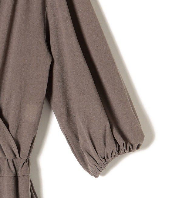 SHIPS Days「SHIPS Days:ジャージーカシュクールオールインワン◇」|オールインワン|