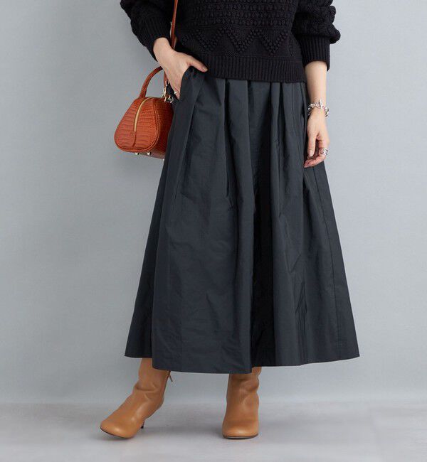 SHIPS for women「〈手洗い可能〉タフタスカート◇」|スカート|