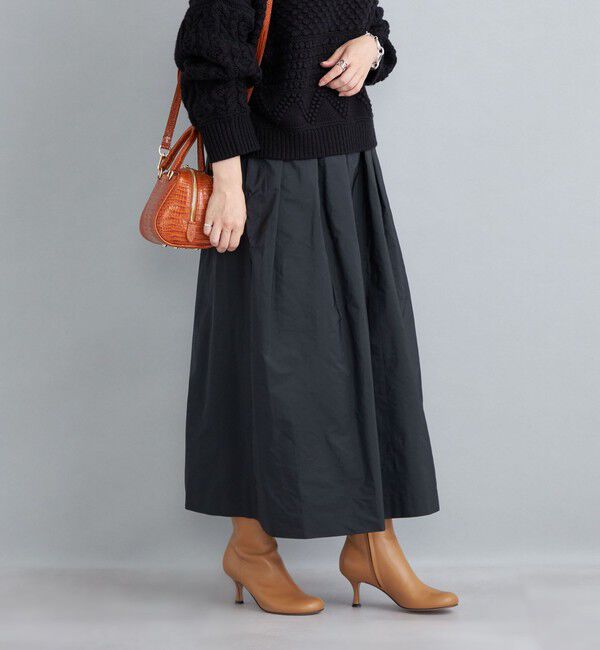 SHIPS for women「〈手洗い可能〉タフタスカート◇」|スカート|
