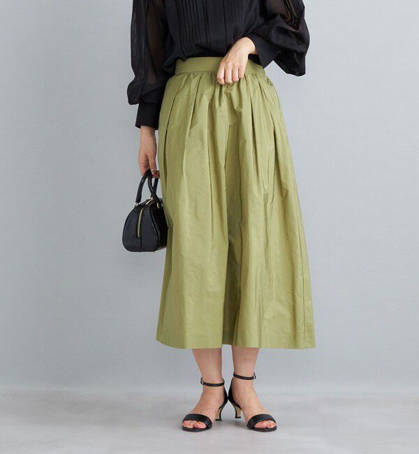 SHIPS for women「〈手洗い可能〉タフタスカート◇」|スカート|