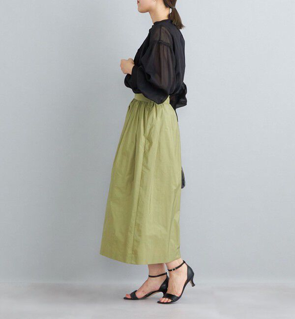 SHIPS for women「〈手洗い可能〉タフタスカート◇」|スカート|