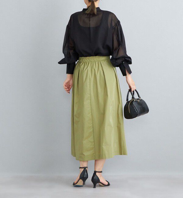 SHIPS for women「〈手洗い可能〉タフタスカート◇」|スカート|