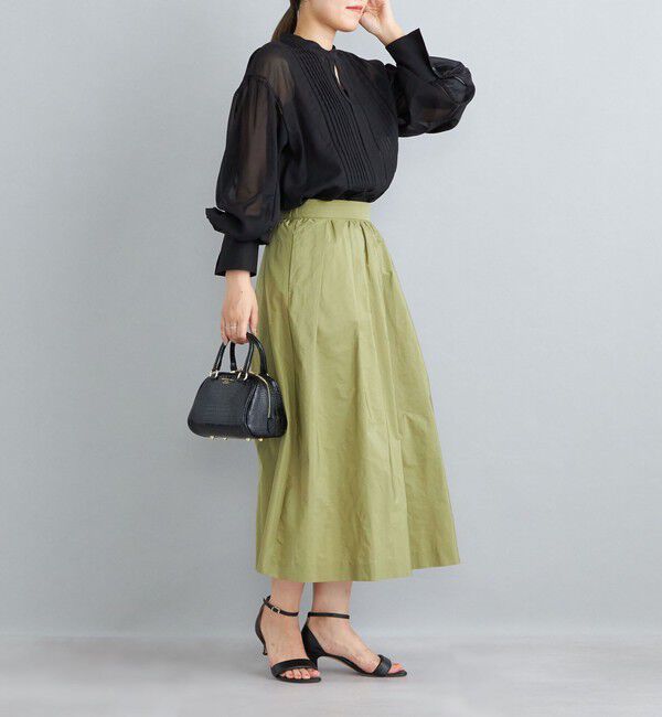 SHIPS for women「〈手洗い可能〉タフタスカート◇」|スカート|