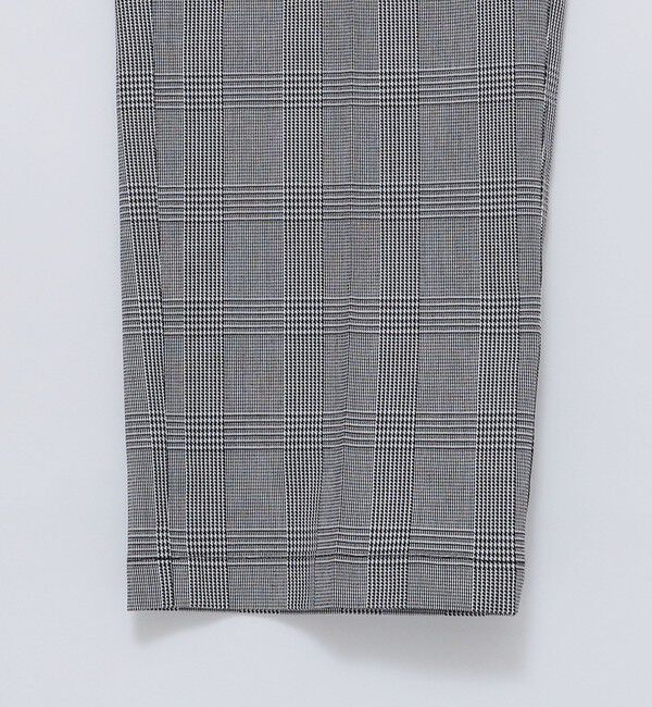 SHIPS「SHIPS: ノープリーツ ツイル ストレッチ チェック パンツ」|チノ|