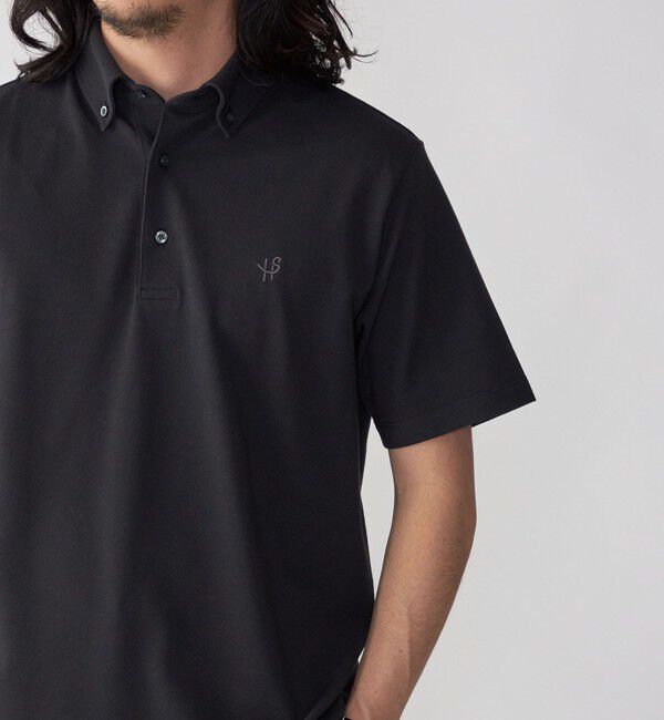 SHIPS「【WEB限定】SHIPS:〈吸水速乾〉ドライピケ ワンポイント ロゴ ボタンダウン ポロシャツ」|ポロシャツ|