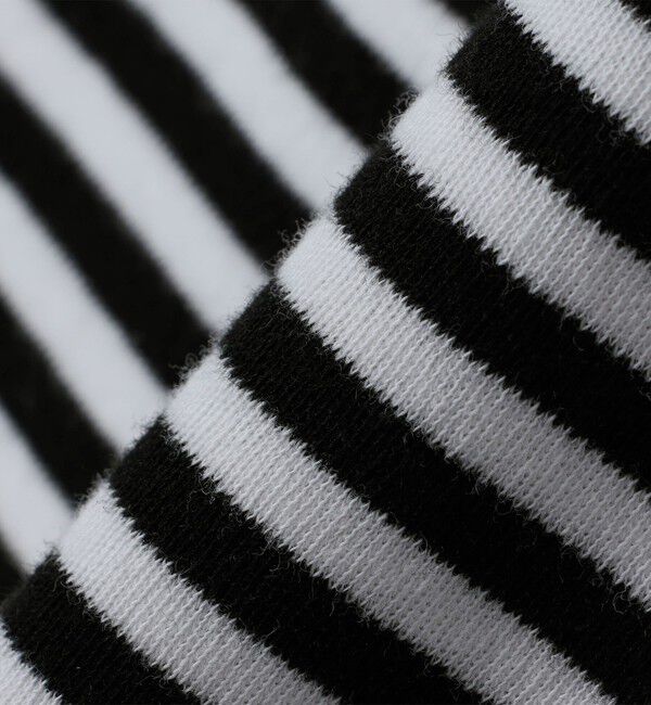 SHIPS「Slopeslow: Cotton interlock stripe crew neck T」|Tシャツ・カットソー|