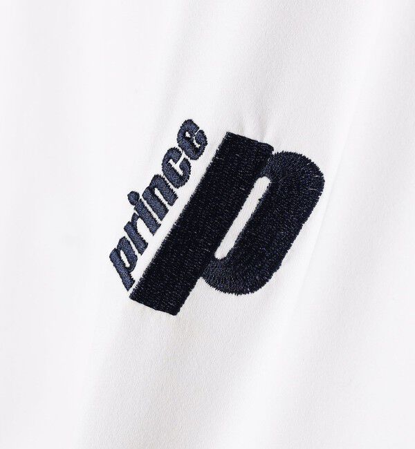 SHIPS any「【SHIPS any別注】prince:〈吸水速乾/UVカット/遮熱〉ワンポイント ロゴ 刺繍 スピンドル Tシャツ◇」|Tシャツ・カットソー|