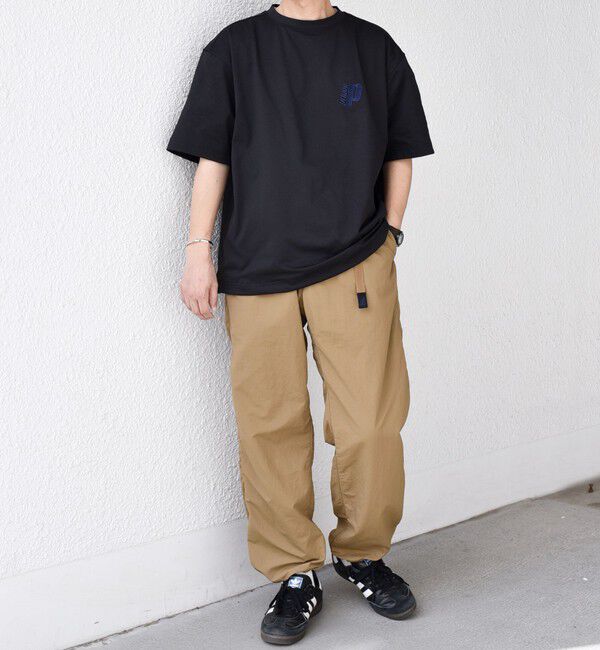 SHIPS any「【SHIPS any別注】prince:〈吸水速乾/UVカット/遮熱〉ワンポイント ロゴ 刺繍 スピンドル Tシャツ◇」|Tシャツ・カットソー|