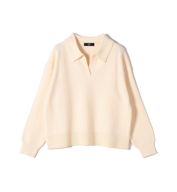 SHIPS Colors 「SHIPS Colors:〈手洗い可能〉フラッフィー スキッパー ニット◇」|ニット・セーター|