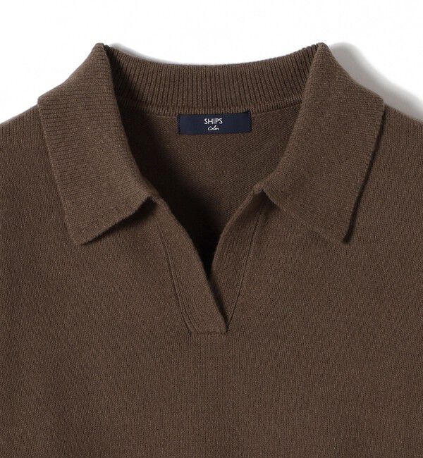 SHIPS Colors 「SHIPS Colors:〈手洗い可能〉フラッフィー スキッパー ニット◇」|ニット・セーター|